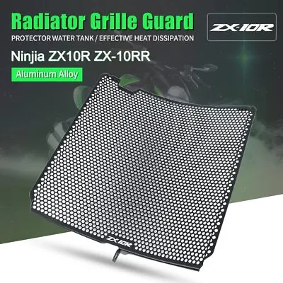 New Radiator Grille Guard Cover For Kawasaki Zx-10r/zx-10rr Krt Se Performance • £61.18