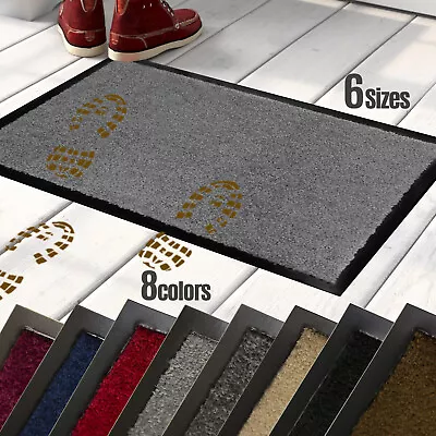 £39.99 • Buy  Plain Barrier Door Mat Runner Heavy Duty Entrance Dirt Trapper Anti Slip Rug