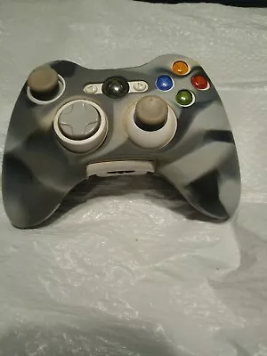 Fastshipping🇺🇲 Camo Skin Microsoft XBOX 360 White Wireless Controller OEM • $29.99