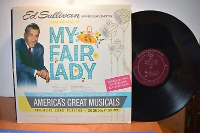 Ed Sullivan All Star Cast Songs Music Of My Fair Lady LP National Academy Mono • $2.40