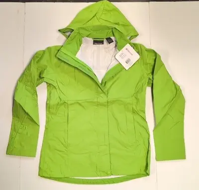 MARMOT Precip Womens L Rain Parka/Jacket/Coat/Shell Green Envy NEW • $69.99