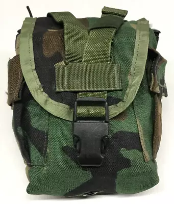 Woodland MOLLE II 1 Quart Canteen Cover / GP / Utility Pouch • $24.95