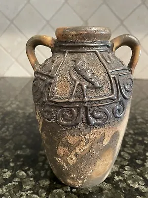 Domar Israel 925 Sterling Pottery Vessel Vase Vintage Judaica • $85