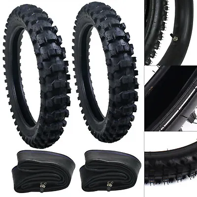 $125.03 • Buy 19  Front & 16  Rear Wheel+Tube Tire Kit For Honda CR85R CRF150F Kawasaki KX100