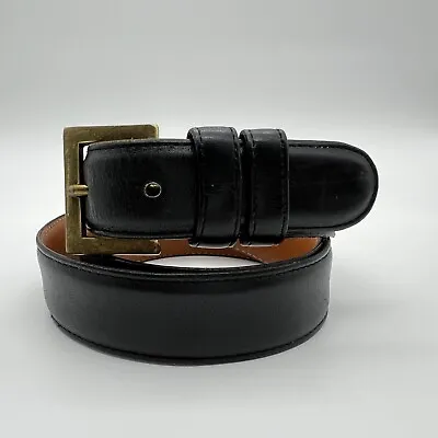 Coach Vintage Black Leather Dress Belt NYC 36” • $24.95