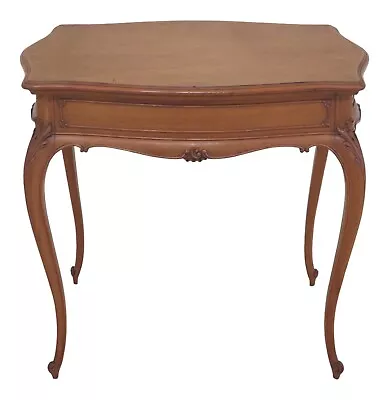 F47904EC: RJ HORNER French Style Mahogany Occasional Table • $495