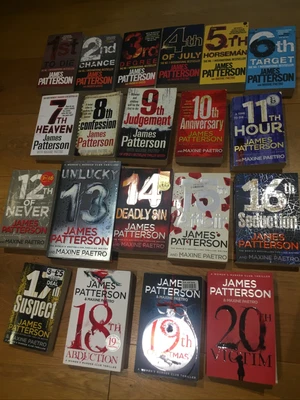 £64.99 • Buy James Patterson - Women's Murder Club - Book Bundle. (20 Books)