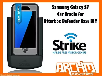 Strike Alpha Car Cradle For Otterbox Defender Case Diy For Samsung Galaxy S7 • $189