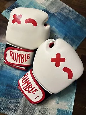 Rumble Boxing Gloves Wink White 14 Oz • $29.99