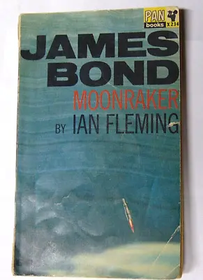 Moonraker 007 James Bond 1965 Pan Books Ltd UK Paperback Ian Fleming • $20.70