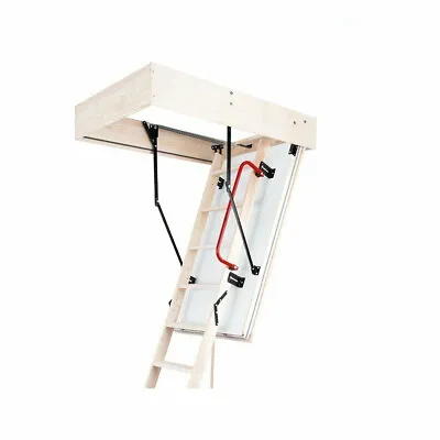 Oman Polar Deluxe Timber Folding Loft Ladder & Insulated Hatch Various Sizes • £341.94