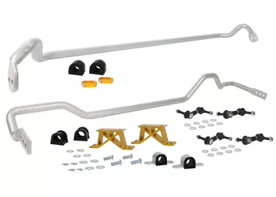 Whiteline Front And Rear 24mm Swaybar Assembly Kit Fits 2004-07 Subaru WRX STi • $984.88