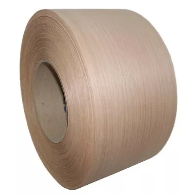 Red Oak 7'' X 250' Roll Preglued Wood Veneer Edge Banding Iron On Hot Melt • $219