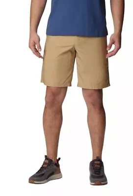 Columbia Men Short Size 40 Washed Out Chino Shorts Beige 10  Inseam • $19.95