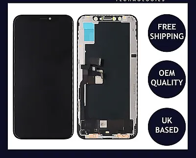 For IPhone X XR XS Max 11 12 Pro Max Screen Replacement LCD 3D Touch Digitizer • £16.75