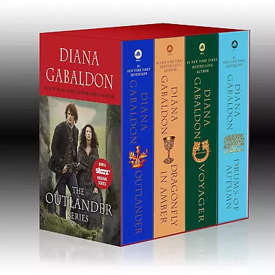 Outlander Boxed Set: Book Series Outlander Dragonfly In Amber Diana Gabaldon • $70.08