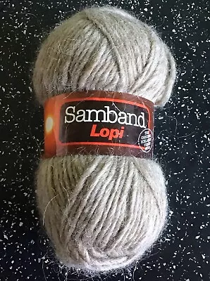 Samband Lopi Pure New Wool Yarn 1 X 100g  (Colour 007) • £9