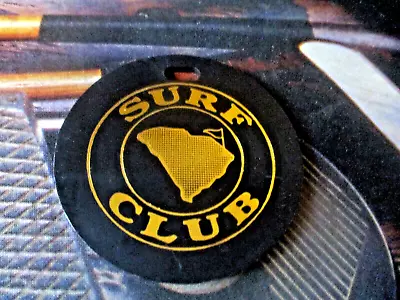 Vtg - PGA Golf Bag Tag - SURF CLUB - Course Gc - Myrtle Beach SC • $12