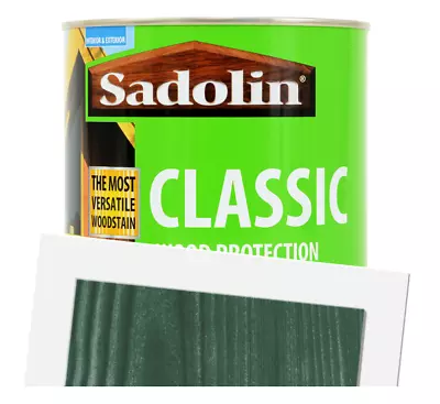 Sadolin Classic All Purpose Woodstain - Deep Green - Handy 250ml Size • £9.99