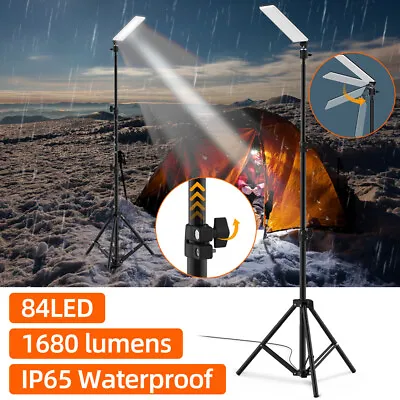 Outdoor Camping Light Super Bright LED Grill Lantern Work Light Stand Tripod • $29.44