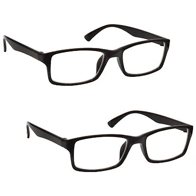 Reading Glasses 2 Packs Mens Womens UV Reader RR92 • £5.50
