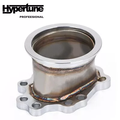 $31.76 • Buy Turbo Adapter Flange T25 T28 GT25 GT28 8 Bolt To 3″ V Band Turbo Outlet Downpipe