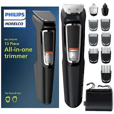 Multi Groomer - 13 Piece Mens Grooming Kit For Beard Face Nose • $18.96