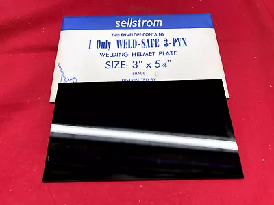 Sellstrom 3 PYX Weld-Safe Welding Helmet Plate Shade No. 8 (box Of 10) VINTAGE! • $100