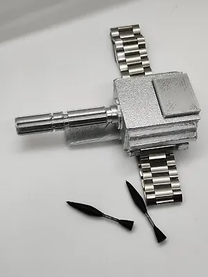 James Bond Wrist Dart Gun Found In 1979 Moonraker + Metal Bracelet 3d Printed • £19.19