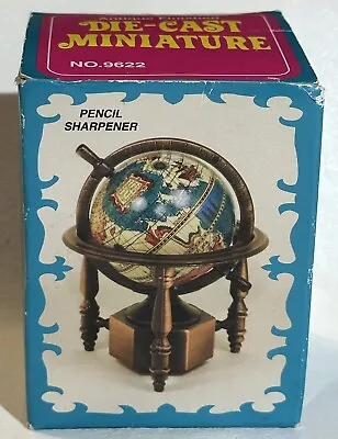 1:12 Miniature World Globe Dollhouse/Diorama Accessory Die Cast Pencil Sharpener • $9.95