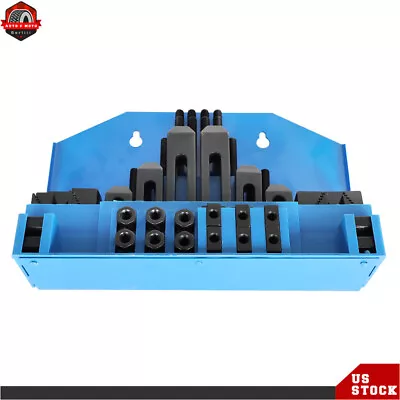 58 Pack 1/2 T-Slot Clamping Kit Mill Machinist Set With 3/8-16 Studs New • $57.70