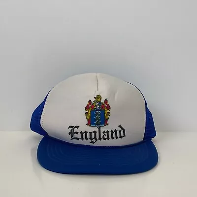 CR England Trucking Company Logo Foam Snapback Trucker Hat Vtg • $24.49