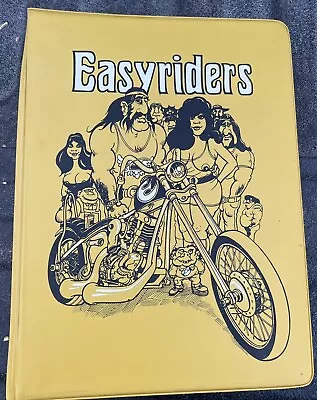 Vintage Lot Of 12 1989 Easyriders Stash Binder David Mann Harley Motorcycle G • $72