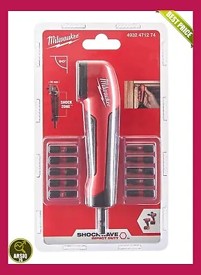 Milwaukee 4932471274 11 Piece Shockwave Impact Duty Right Angle Attachment Set • £22.75