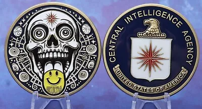 2  Cia Project Mkultra Challenge Coin Psyops Operations Sod Covert • $29.99