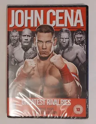 WWE John Cena - Greatest Rivalries DVD - New & Sealed! - AEW TNA ECW • £4