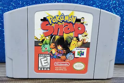 Pokemon Snap N64 (Nintendo 64 1999) Tested / Authentic Works CARTRIDGE ONLY • $14.99