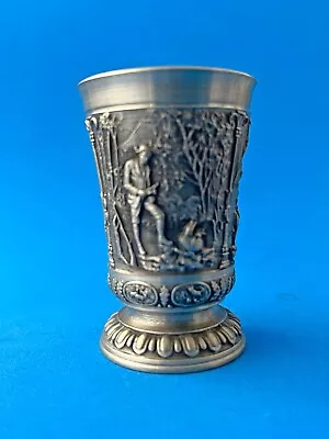 SKS ZINN 6 Cm Tall Pewter Vase • £12