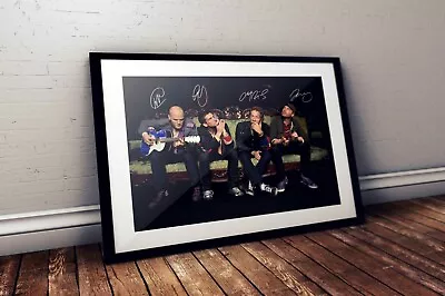 ColdPlay Autographed Art Poster Print. A3 A2 A1 Sizes • $34.50