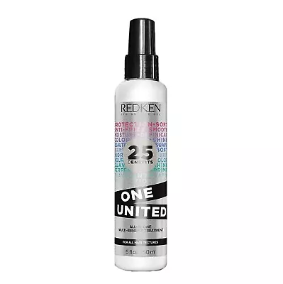 Redken One United 25 Benefits Mult-benefit Hair Treatment Spray 5 Oz • $24.95