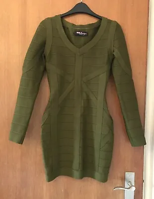 £27.99 • Buy Celeb Boutique Womens Small Green Pencil Dress Brand New