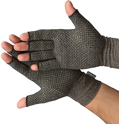 £7.90 • Buy Fingerless Gloves Men Women Arthritis Support Grip Hand Compression Pain Relief
