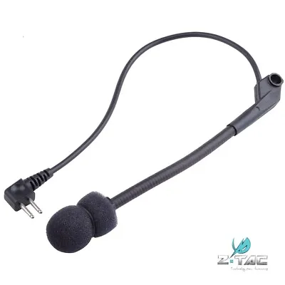 Z Tactical Hunting Headphones MIC Microphone For Comtac II Talkback Headset Z040 • £9.23