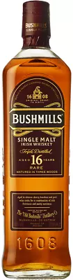 Bushmills 16 Year Old Irish Whiskey 700ml Bottle • $164.90