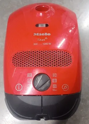 Used Miele S2180 Titan - Red - Canister Vacuum Read (B²J) • $109.99