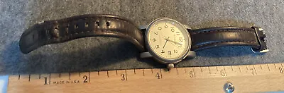 Columbia CL-7246 Genuine Leather Quartz Analog Men's Watch • $19.10