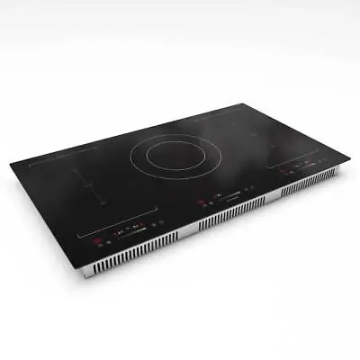 Cookology CIF900 90cm Induction Hob With Flexi Zone Function And Dual Ring Black • £399.99