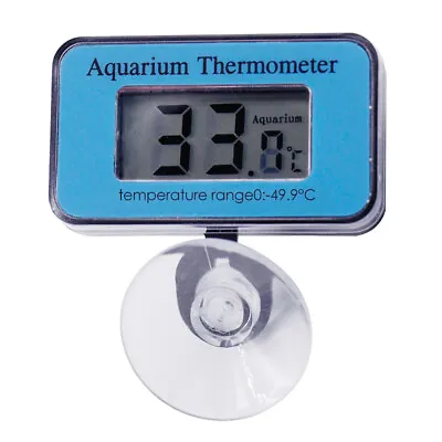 £3.83 • Buy LCD Digital Fish Tank Aquarium Thermometer Water Temperature Measurement Meter