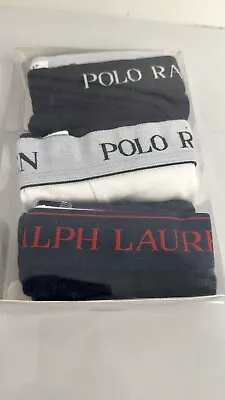 Polo Ralph Lauren Style Men's Boxer Brand New Set Of 3 S Small Trunks / Shorts • £8.95