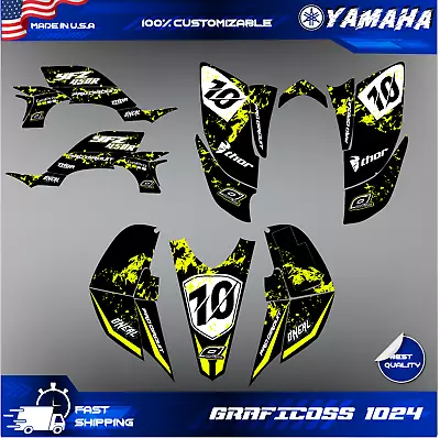 Yamaha YFZ 450 Graphics Kit 2003 2004 2005 2006 2007 2008  Stickers Decals  Kit • $266.59